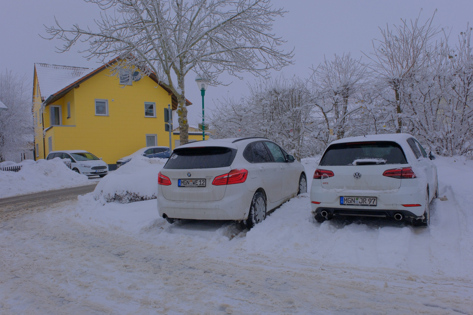 viele Schnee heute in Frankenheim