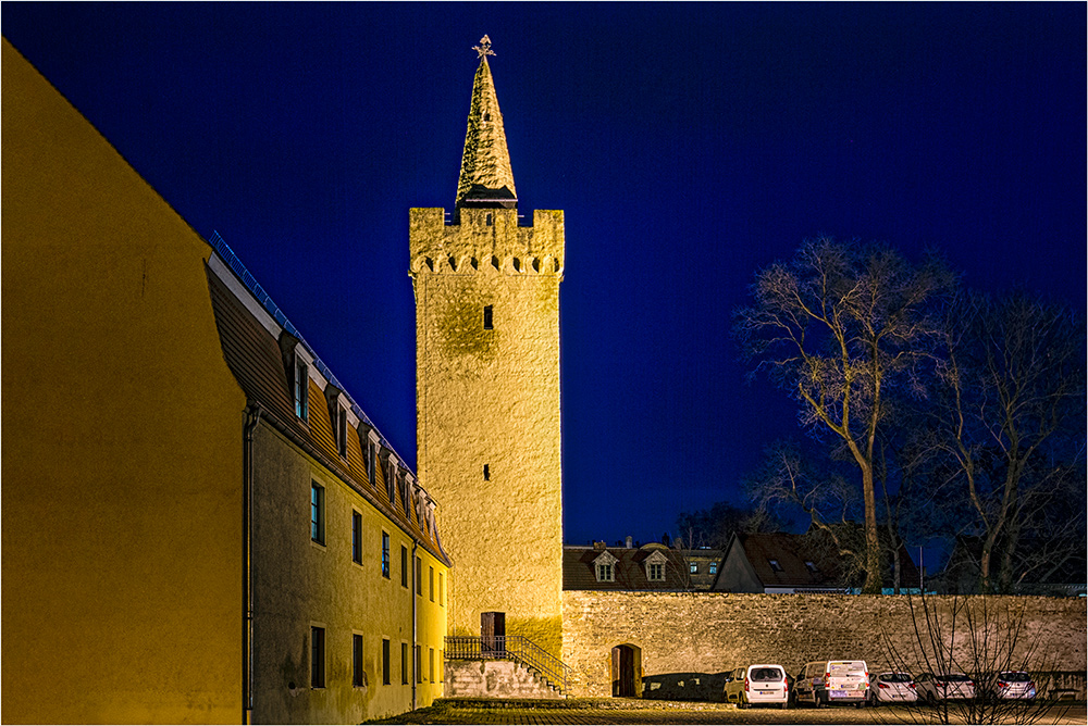 Viele Turmmotive findet man in Aschersleben