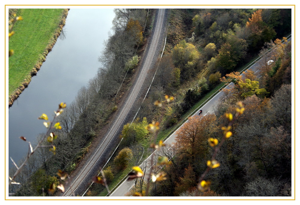 Viele Wege führen durch das Donautal