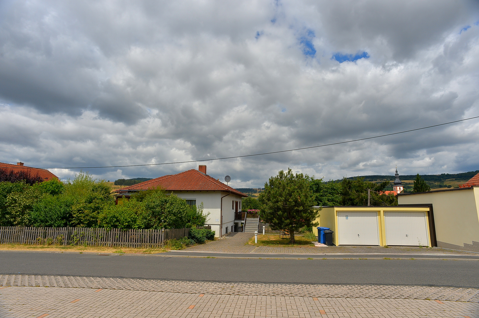 viele Wolken, hoffentlich bald Regen (muchos nubes, espero que llueva pronto)