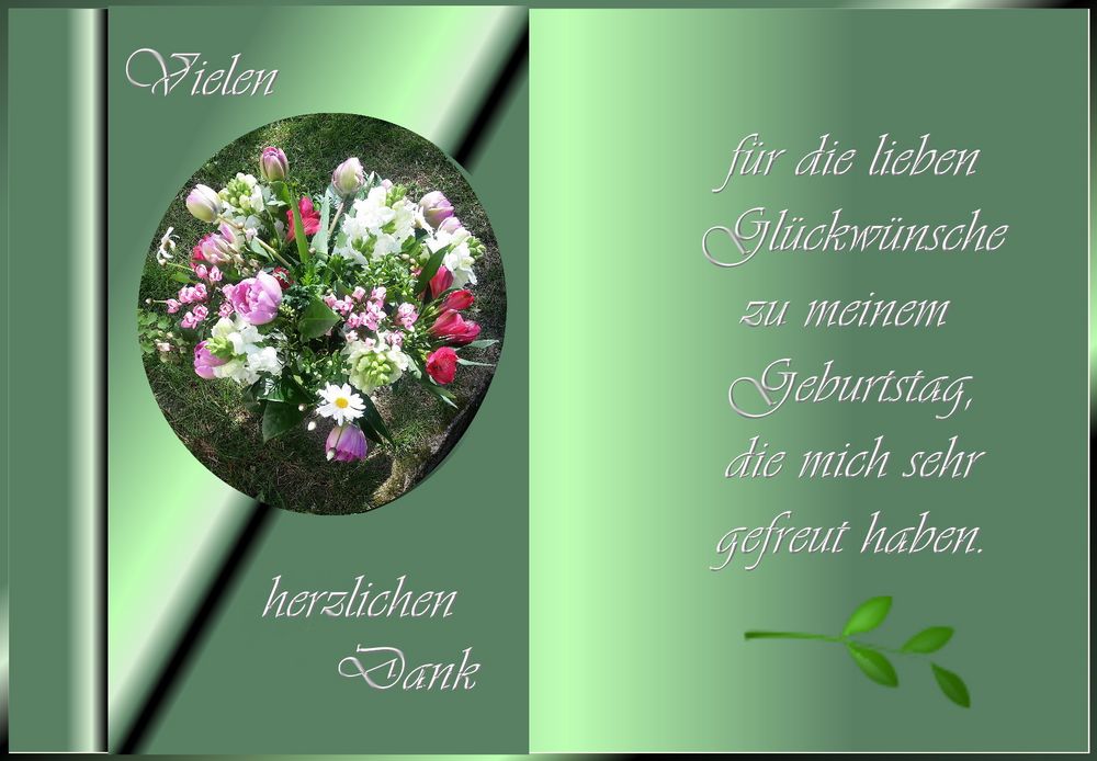 Vielen Dank Foto &amp; Bild gratulation und feiertage, geburtstag