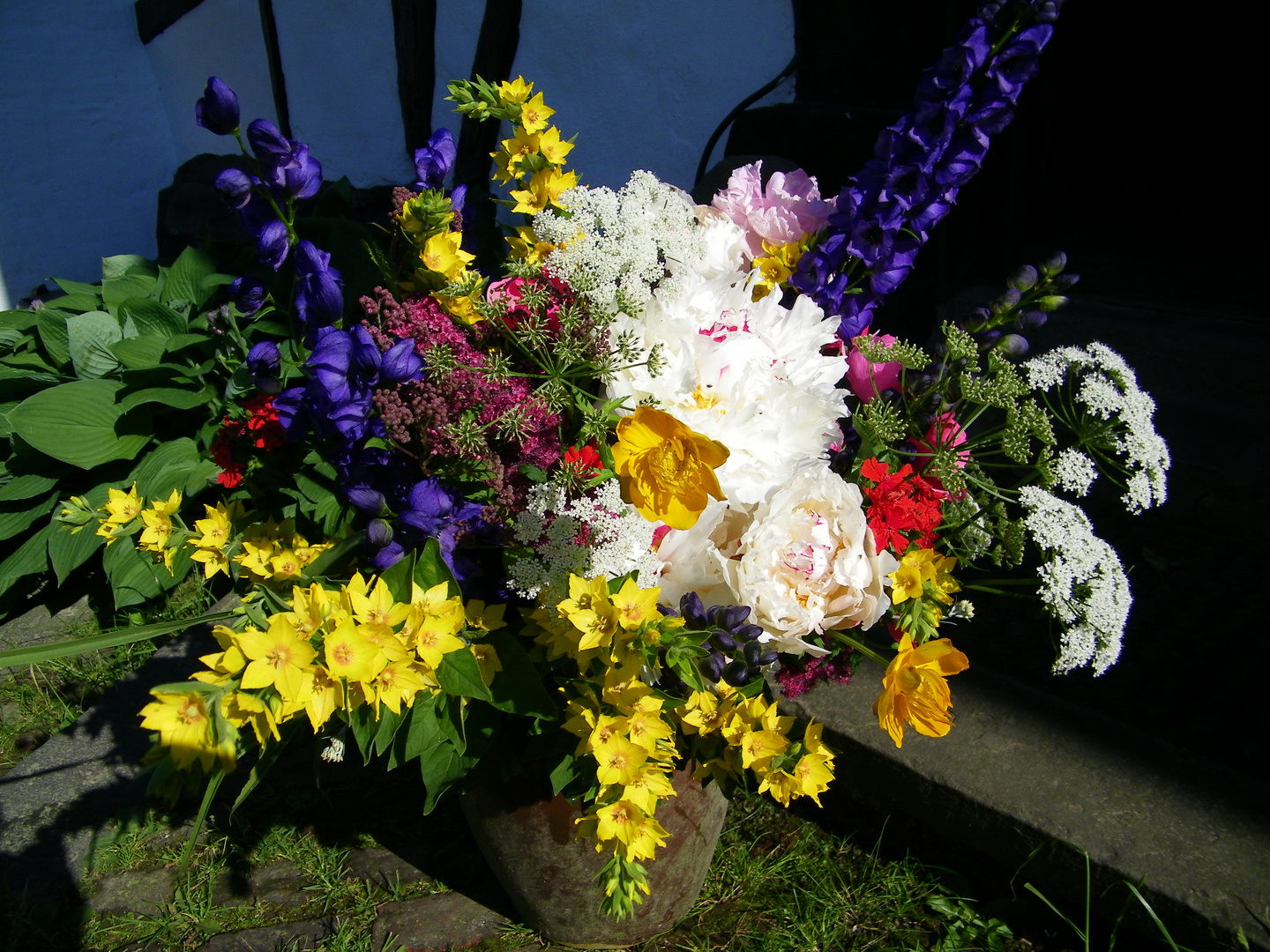 Vielen Dank für die Blumen ;-)