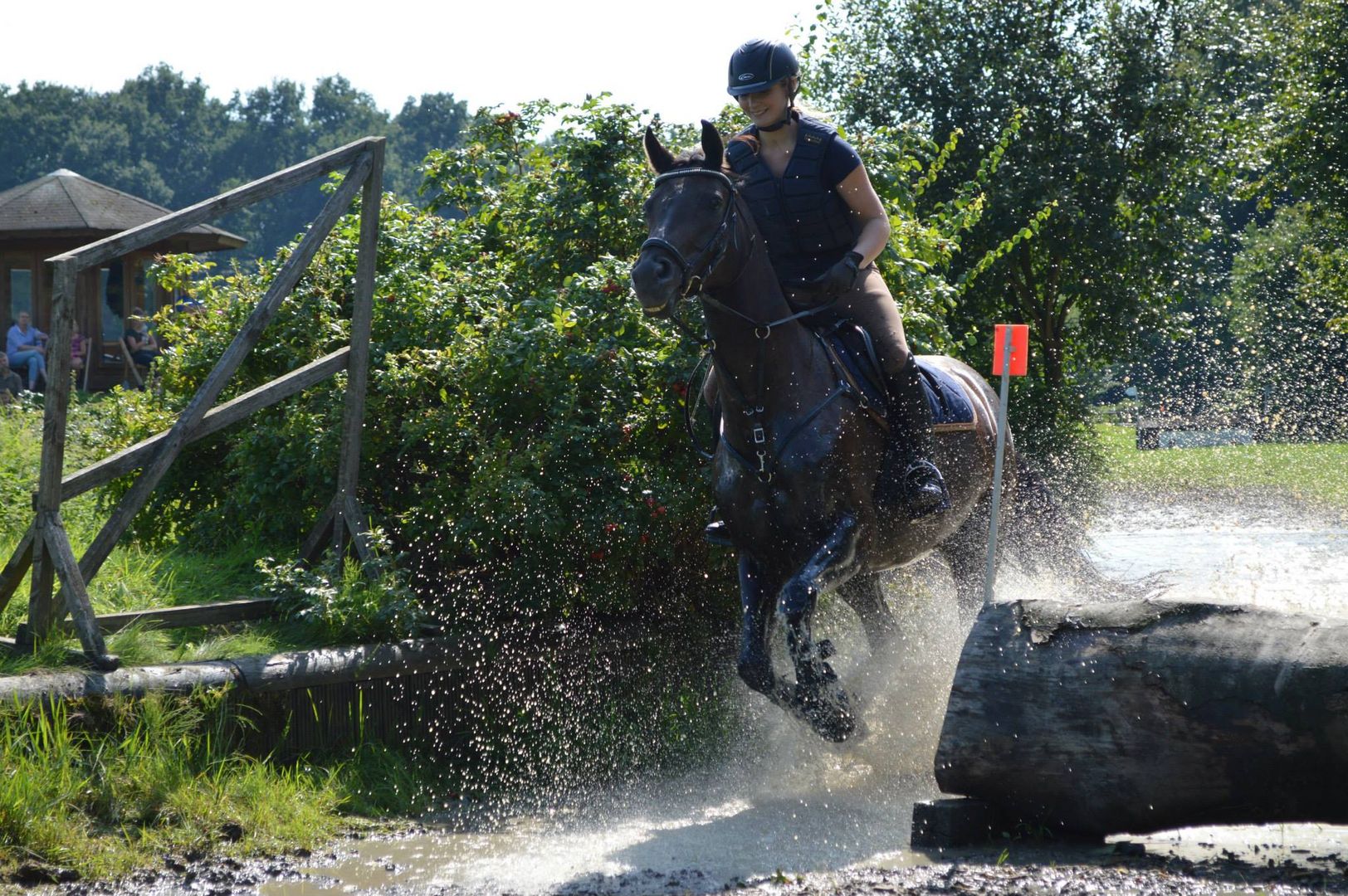 Vielseitigkeitstraining Wassergraben