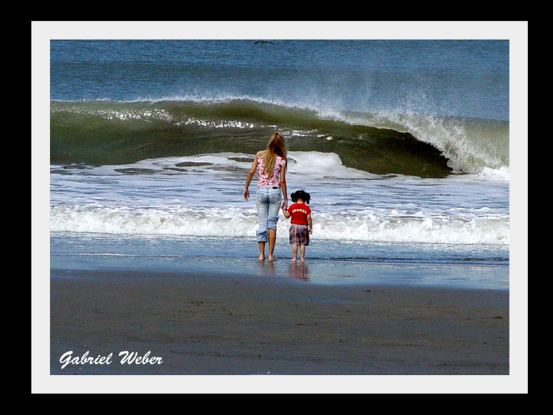 Viendo al mar...