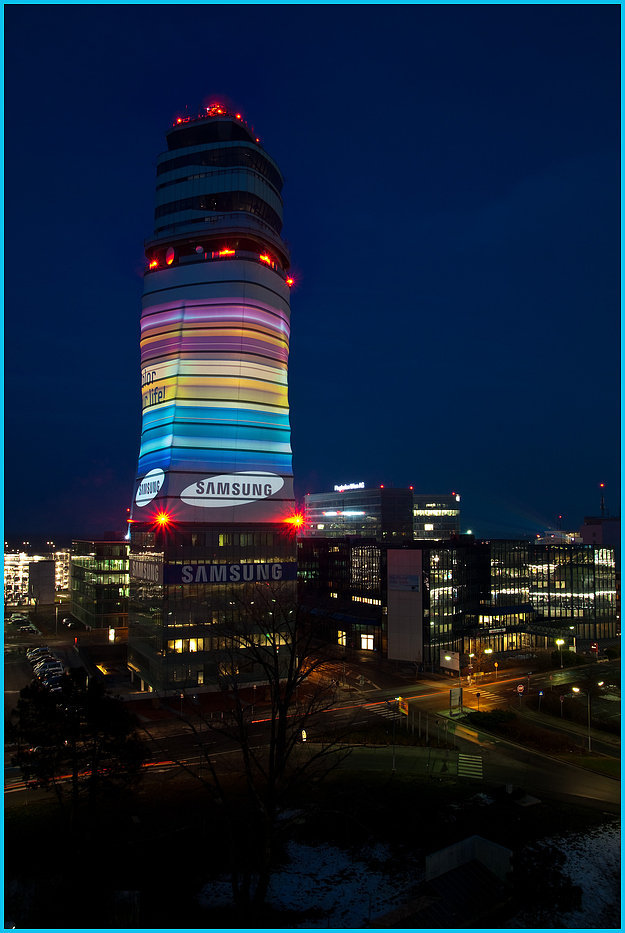 Vienna Airport Tower "Color your Picture ;-) "