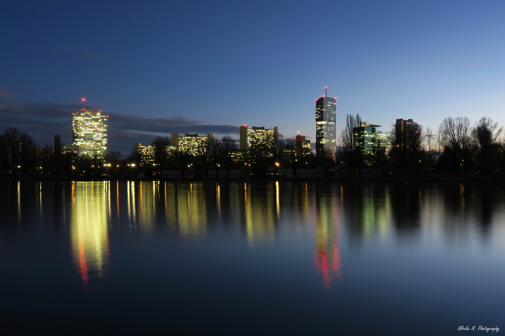 Vienna at blue hour