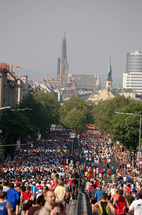 Vienna City Marathon...