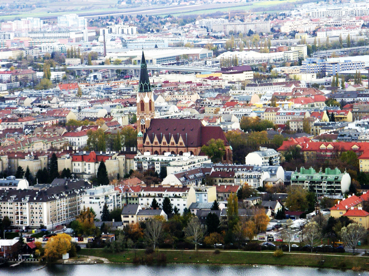 Vienna dall'alto