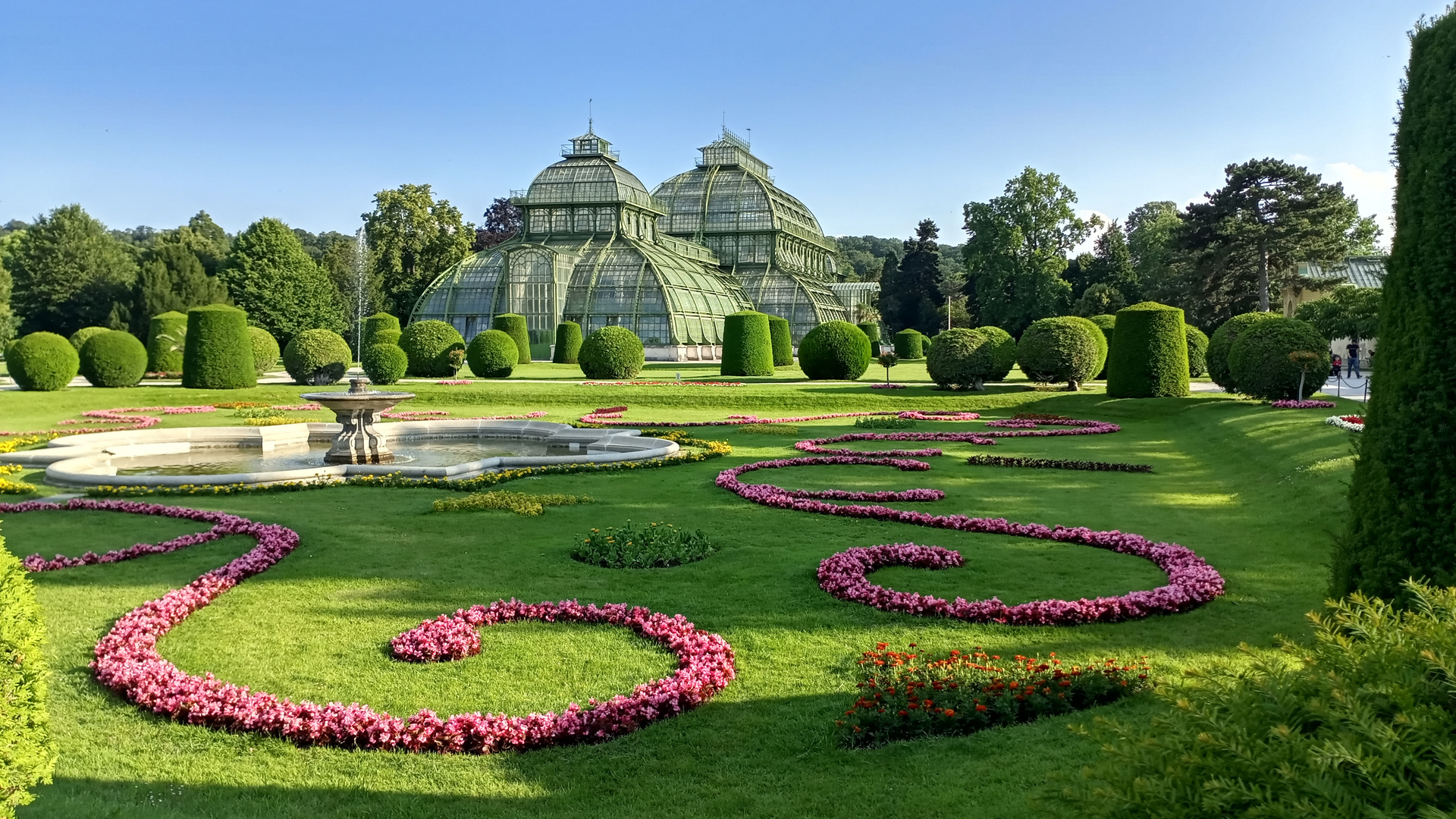 Vienna - Palm House Garden