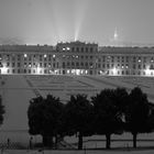 vienna - schloss schönbrunn backside im winter 2009