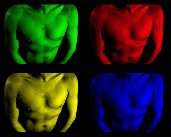 Vier-Farben-Body