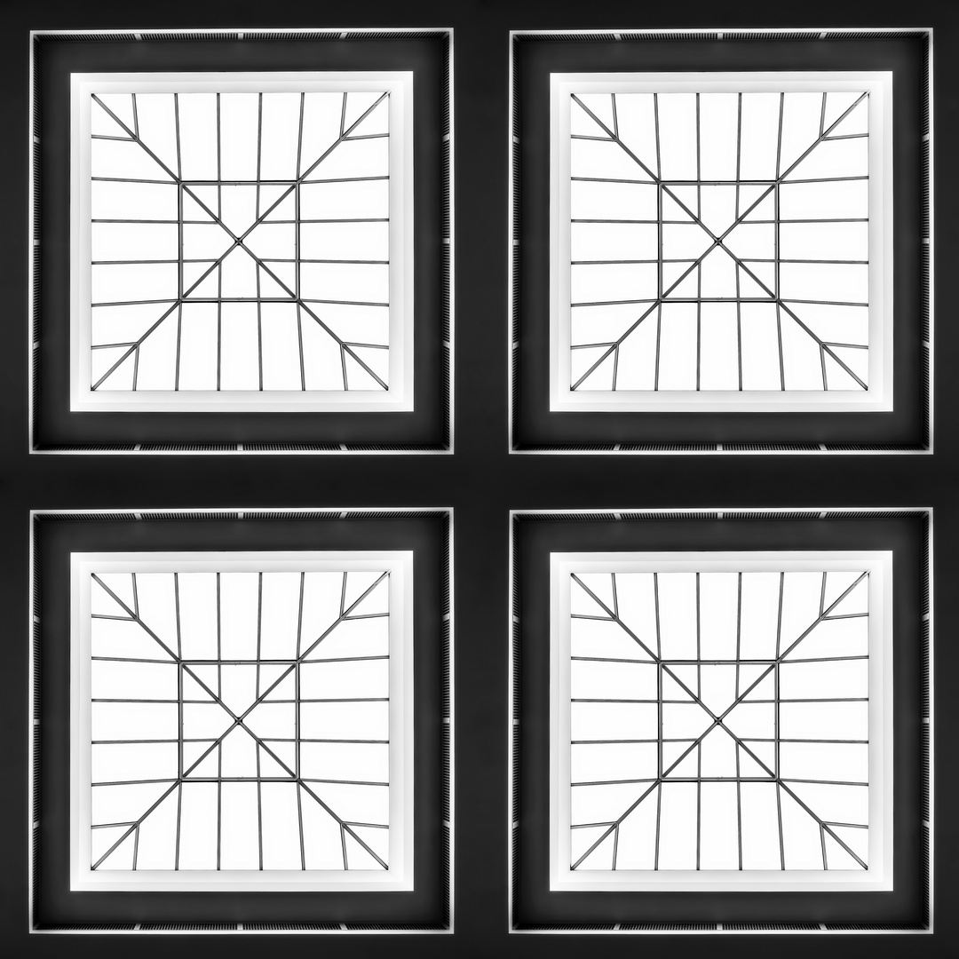 Vier Quadrate