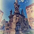 Vier-Röhren-Brunnen Würzburg - HDR