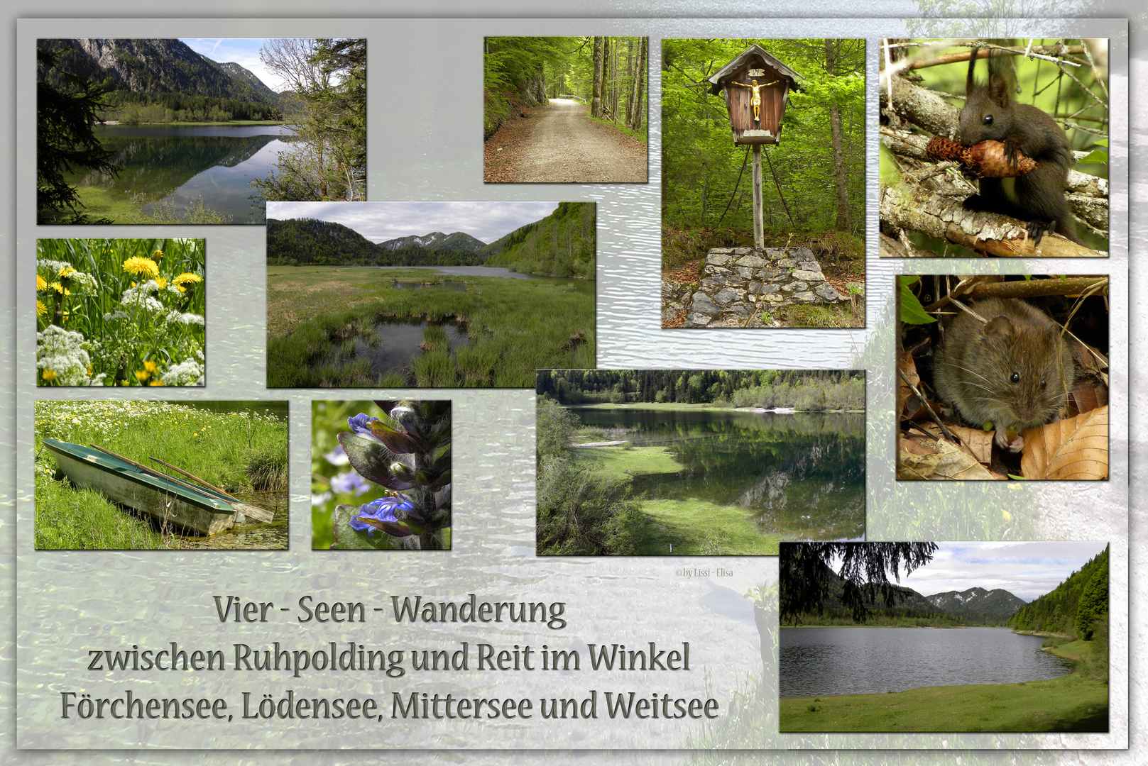 Vier - Seen - Wanderung