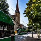 Vier Trambahnen