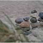 Vier Türmchen - Mein Blick durch das Strandgras