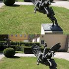 "Vierdimensionaler Pegasus" - Skulptur von Karl-Henning Seemann.