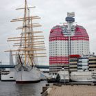 Viermaster im Hafen von Göteborg