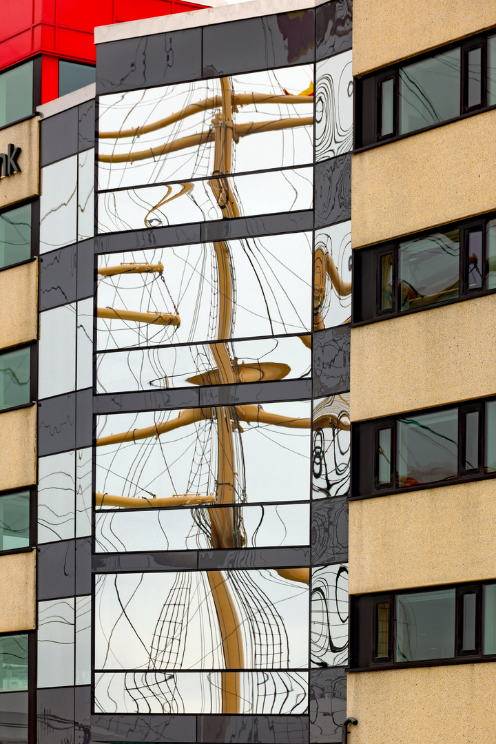 Viermaster im Hafen von Göteborg