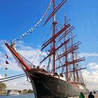 Viermaster in Warnemünde