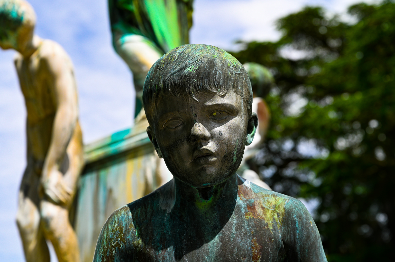 Vierordtbad-Brunnen in Karlsruhe 