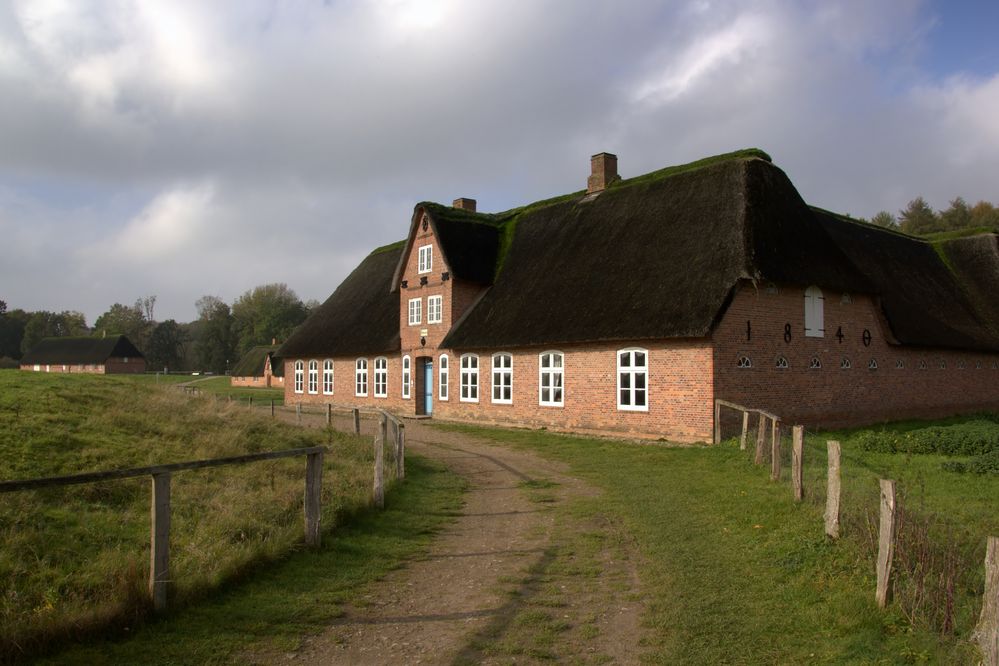 Vierseithof von 1840 Foto & Bild architektur, museum, bauernhaus