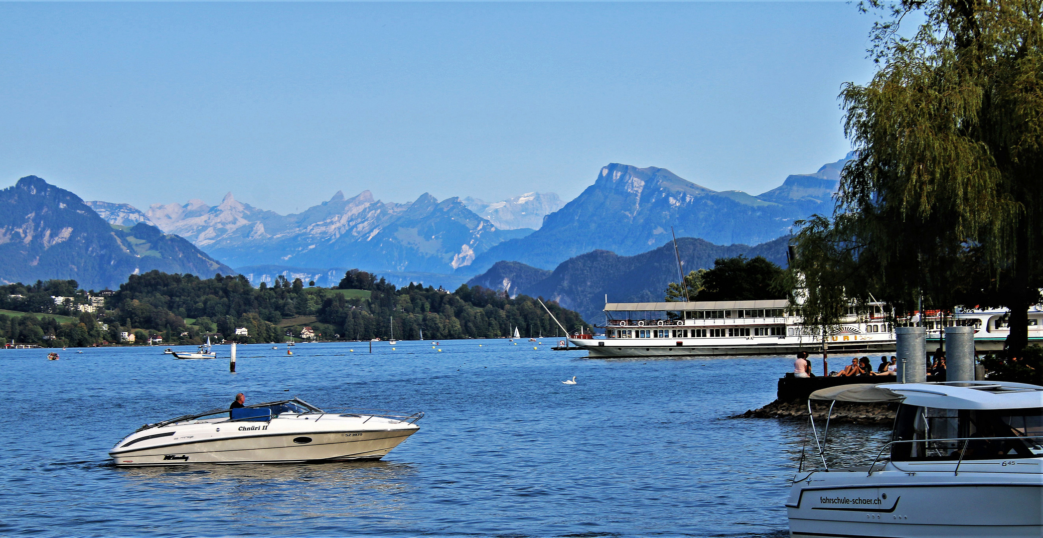 Vierwaldstätter See, Hafenbecken Luzern