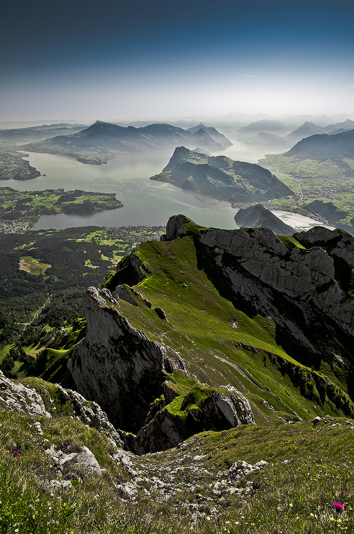 Vierwaldstätter See - Vom Pilatus/Esel