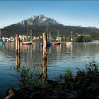 Vierwaldstättersee am Morgen mit Blick auf den Pilatus /2