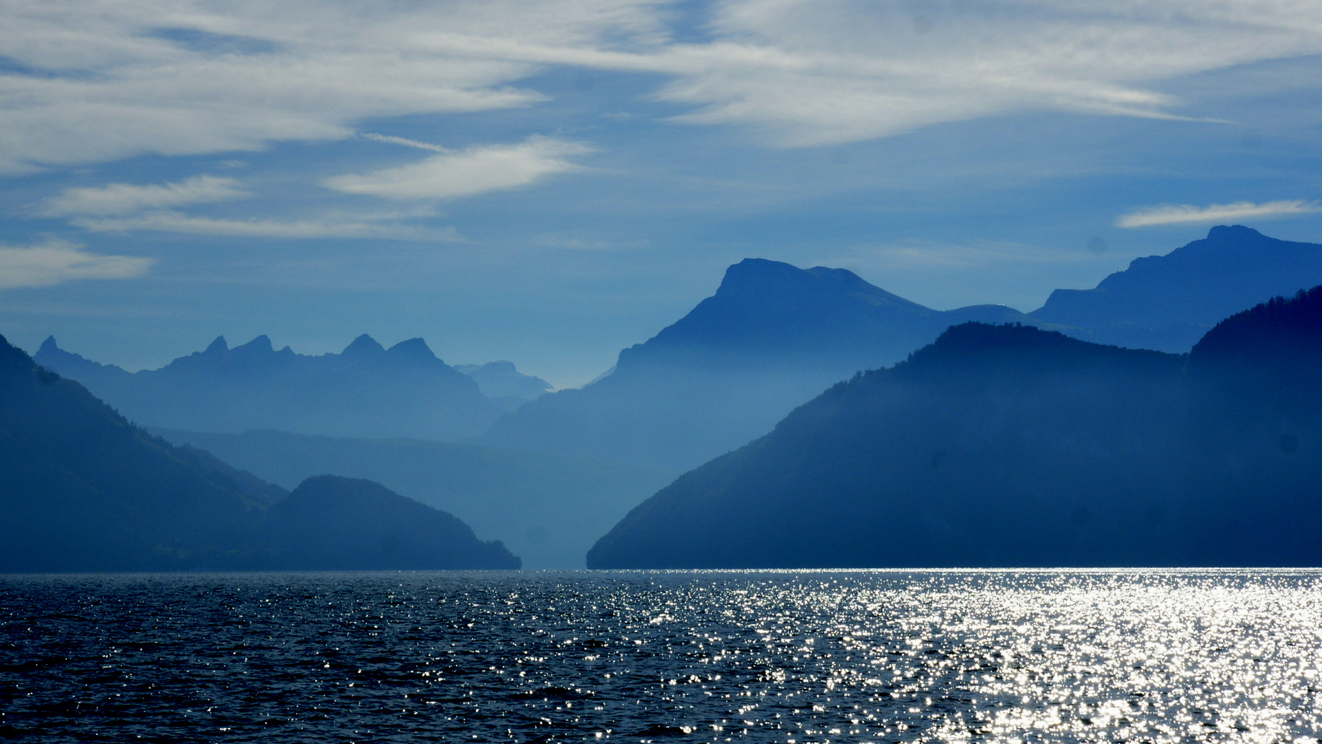 Vierwaldstättersee im Herbst