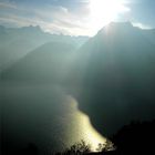 Vierwaldstättersee im Sonnenschein