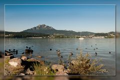 Vierwaldstättersee mit Blick auf den Pilatus.