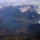 Vierwaldstättersee mit Luzern, Bürgenstock, Alpen