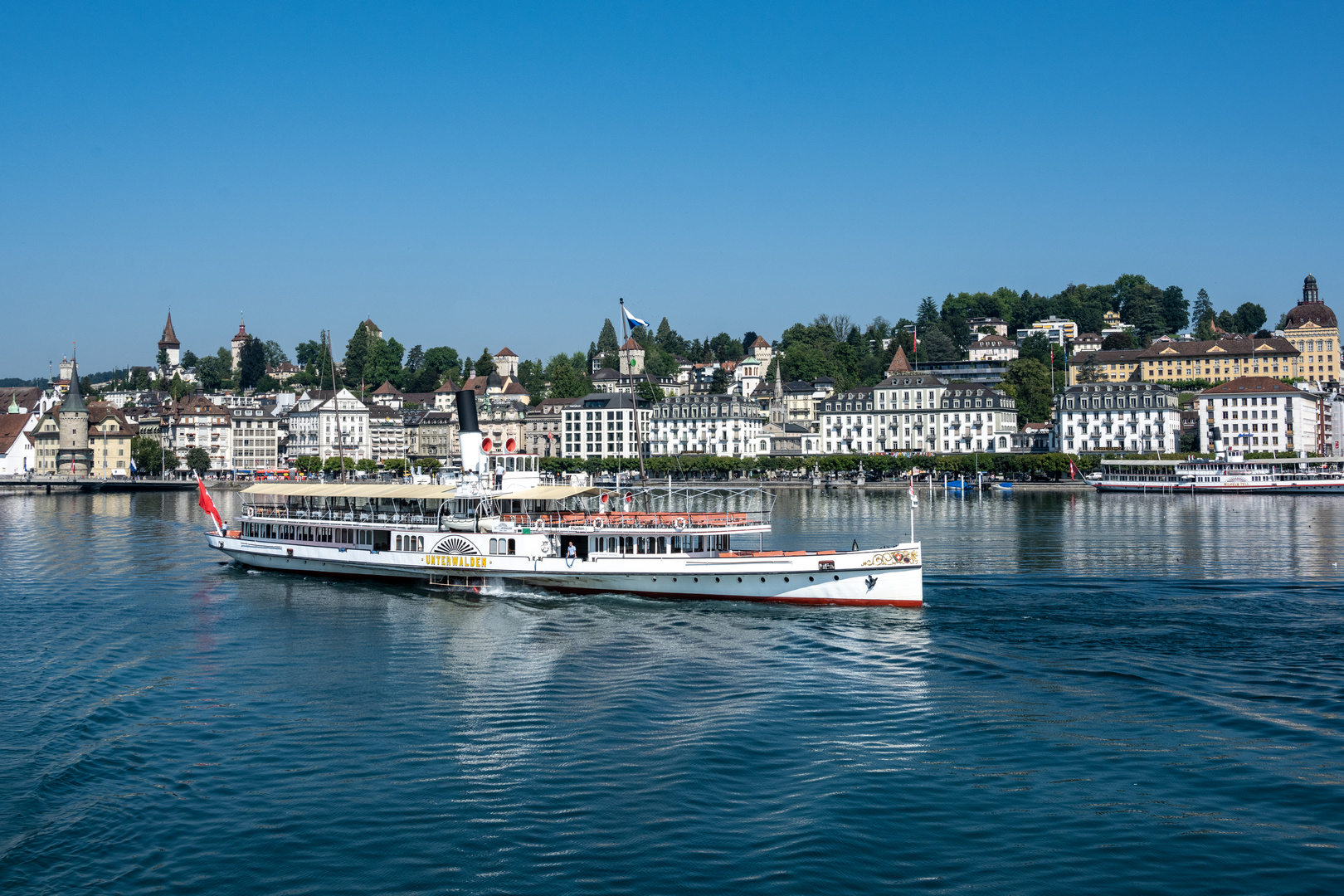 Vierwaldstättersee Raddampfer