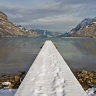 Vierwaldstättersee (URI) von Schnee umhüllt