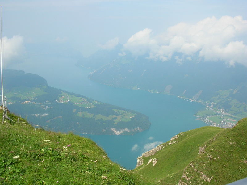 Vierwaldstättersee von oben