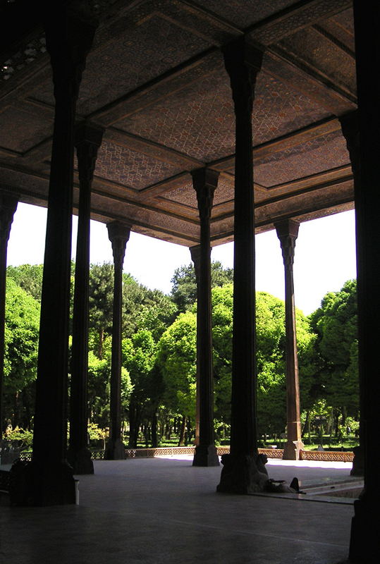 Vierzig-Säulenpalast in Isfahan