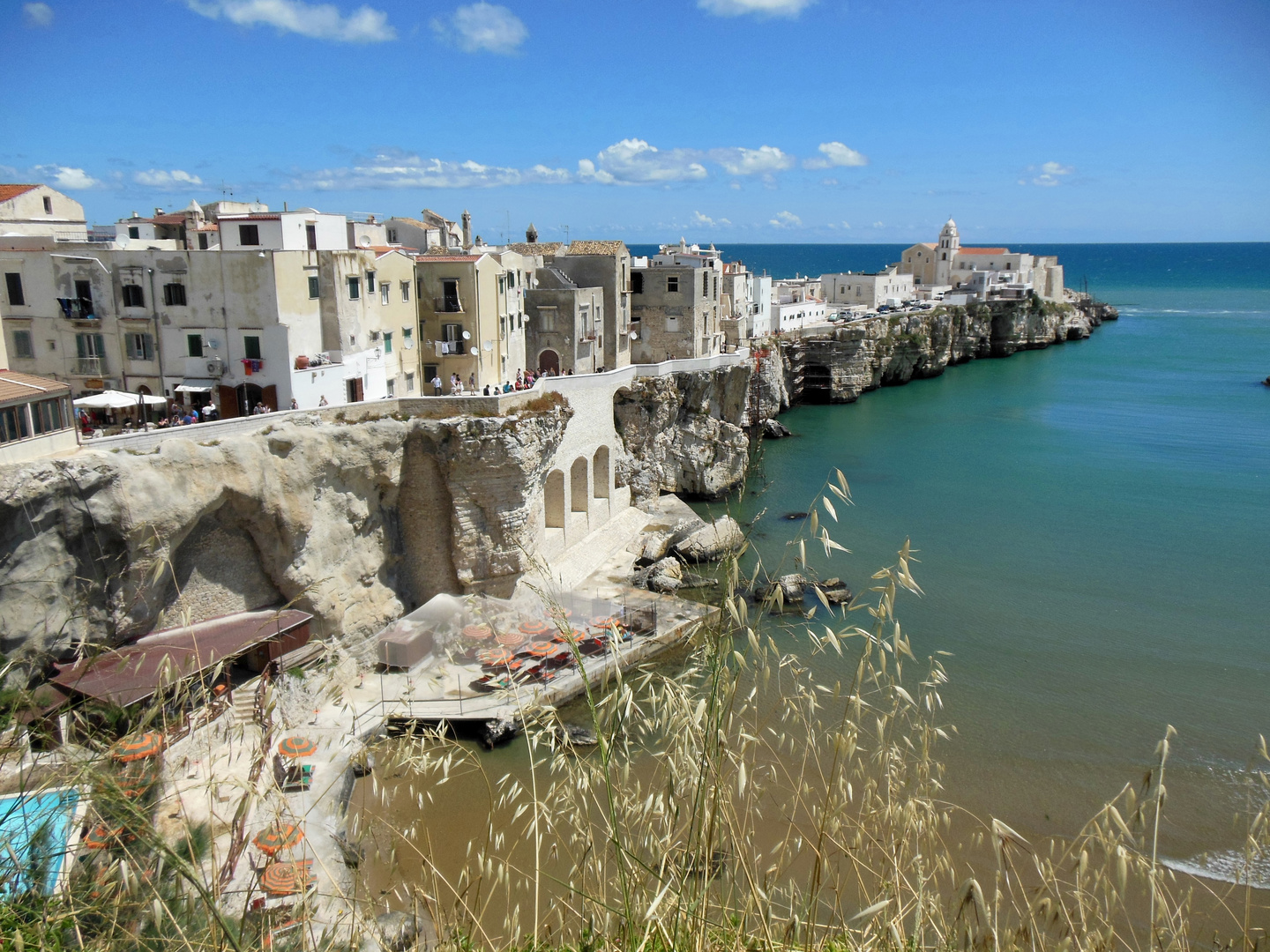 vieste,la parte sud