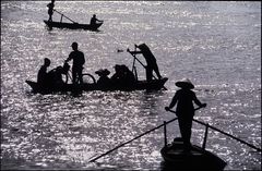 Vietnam 03. Tagesanbruch im Mekongdelta.