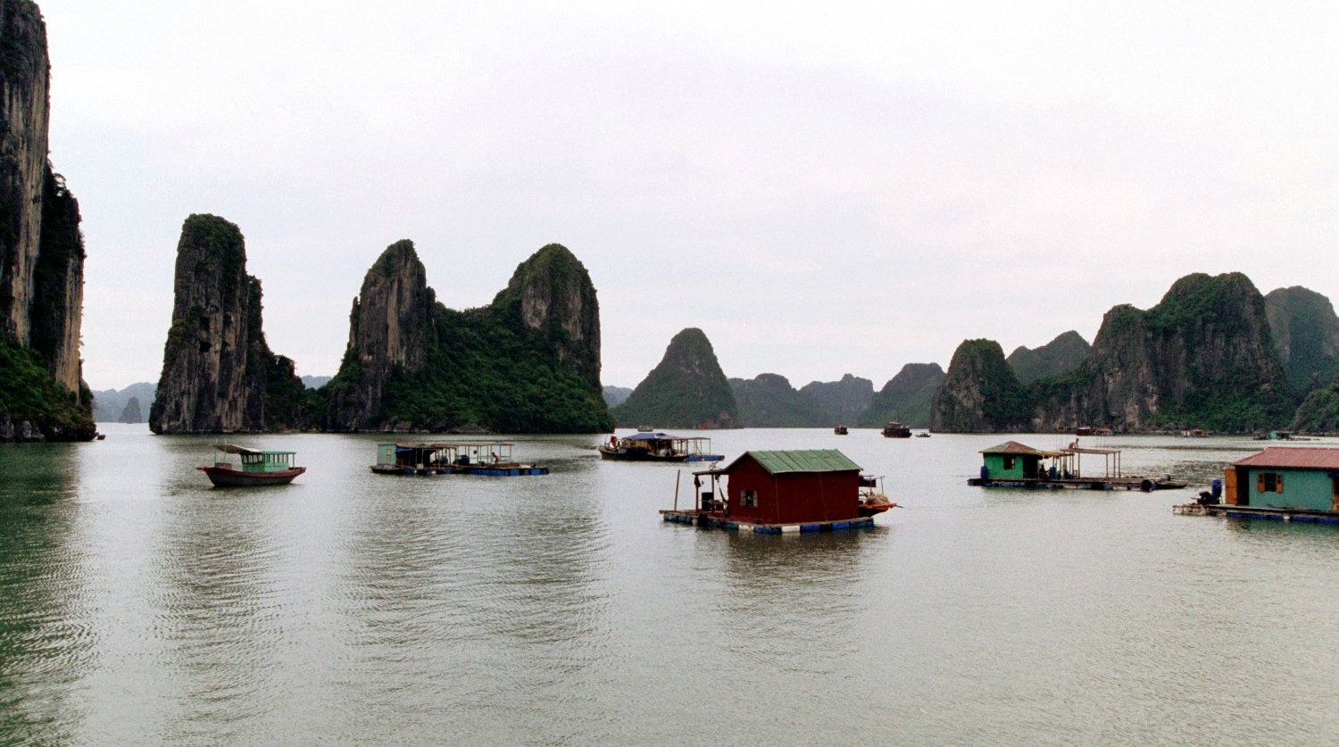 Vietnam. along bay