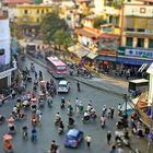 Vietnam Gewusel - Tilt-Shift-Versuch