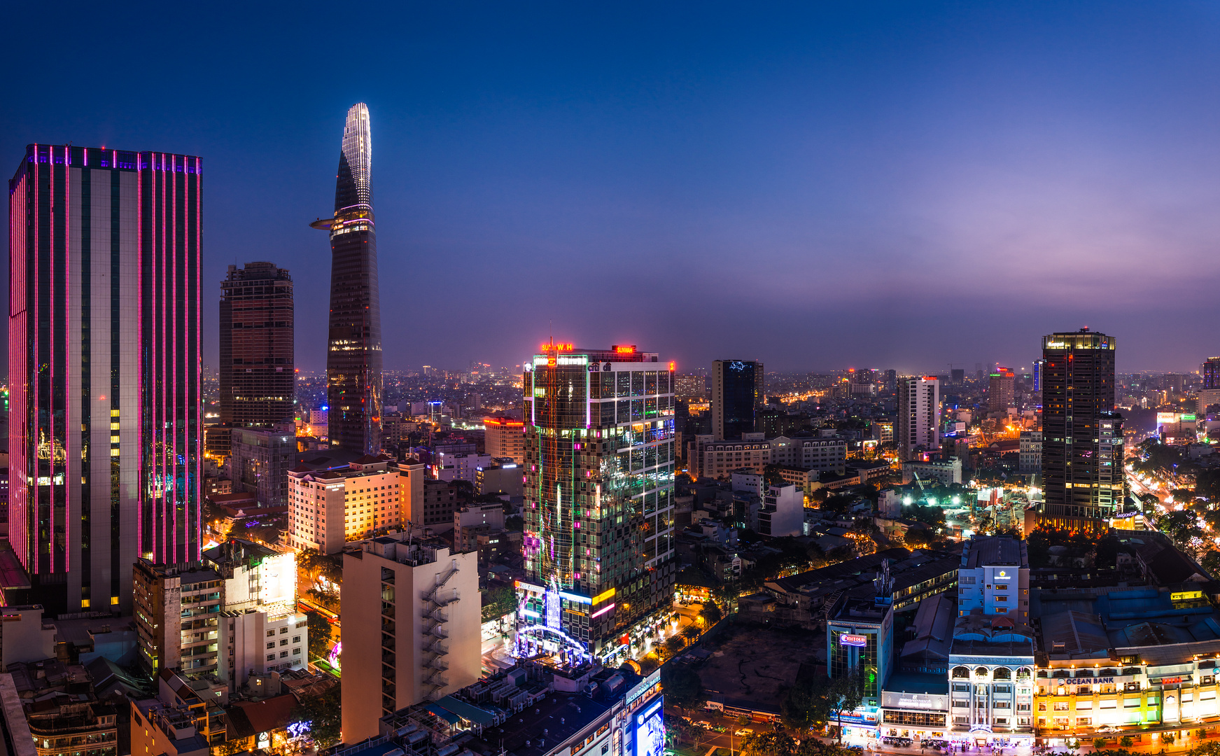 Vietnam - HCMC Skyline