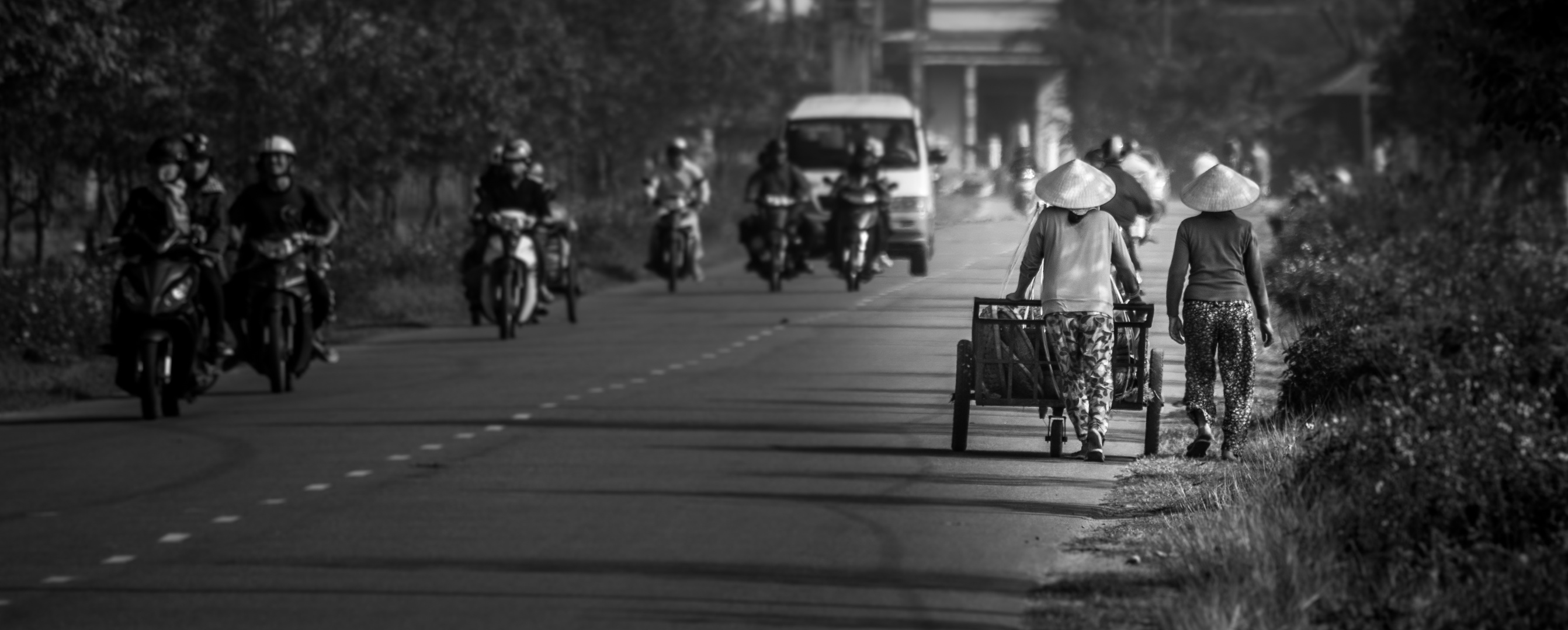 Vietnam -Hoi An Straßenansicht