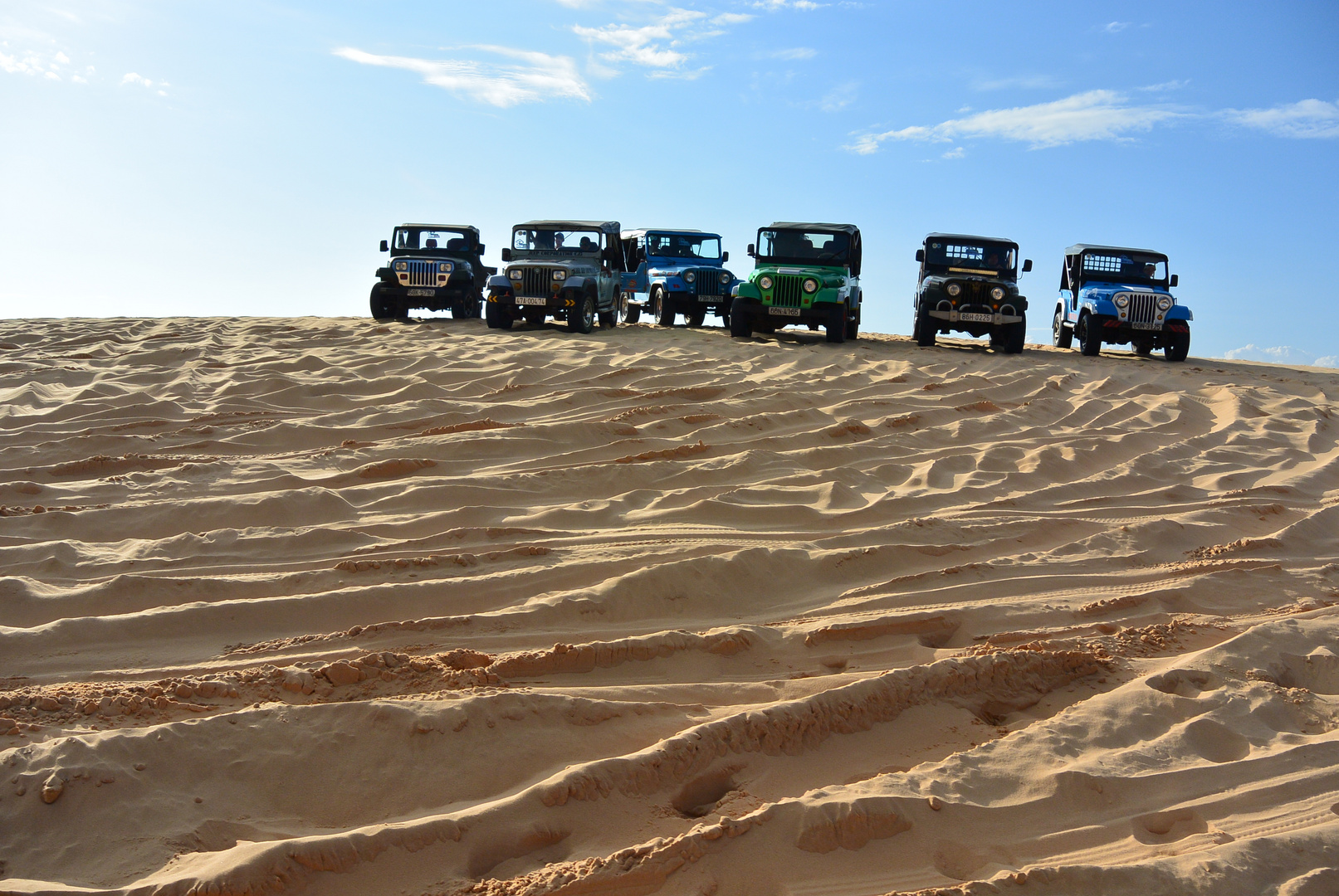 Vietnam Mui Ne White Sand Duines