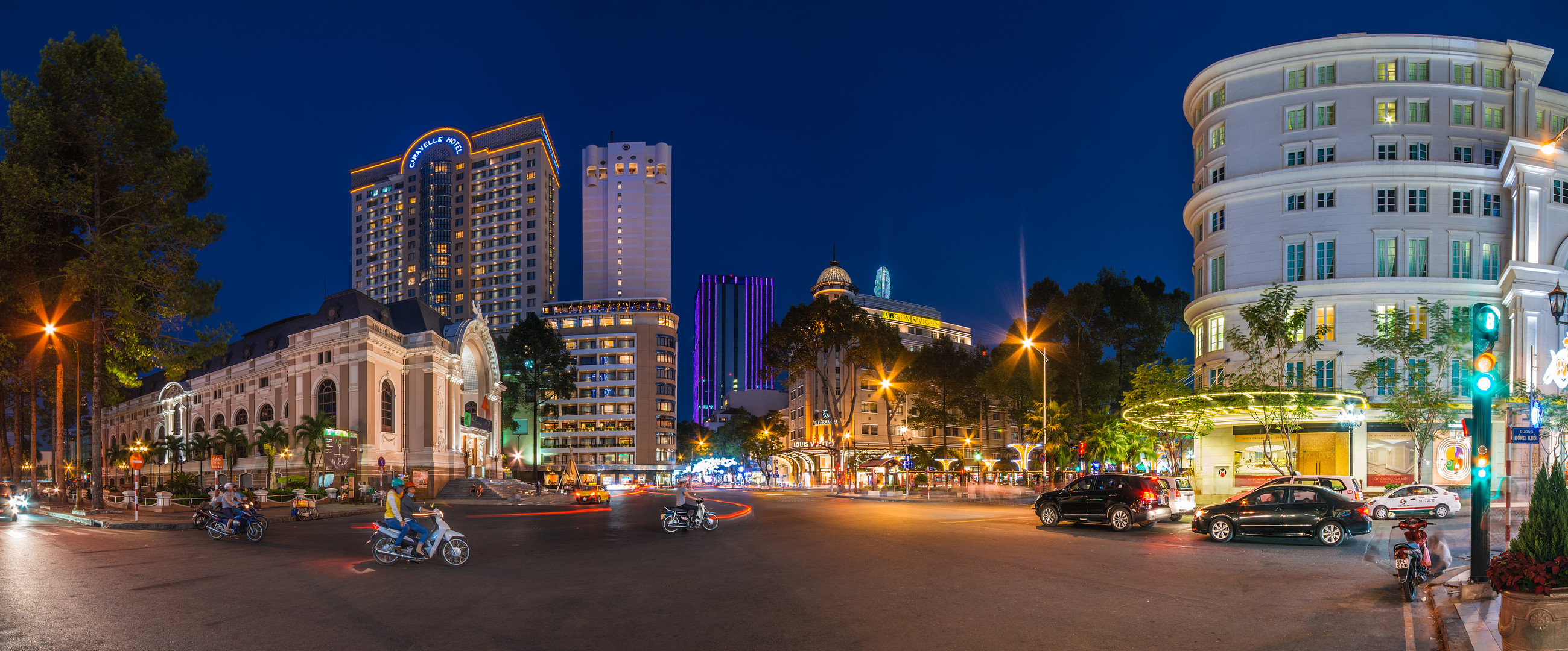 Vietnam - Straßen von Saigon