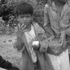 Vietnam : Un petit et sa boule de riz