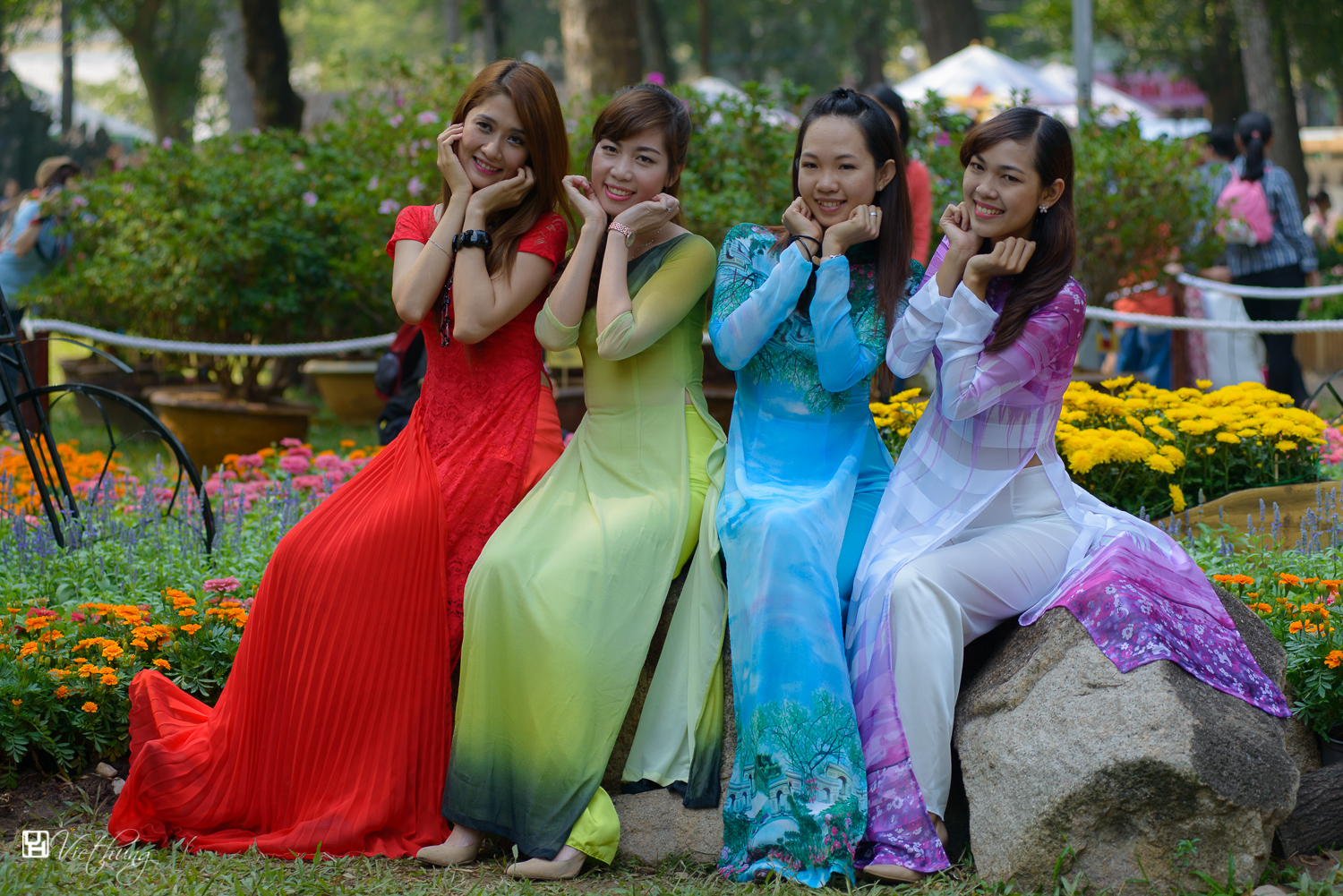 Vietnamese dresses - Ao dai #6