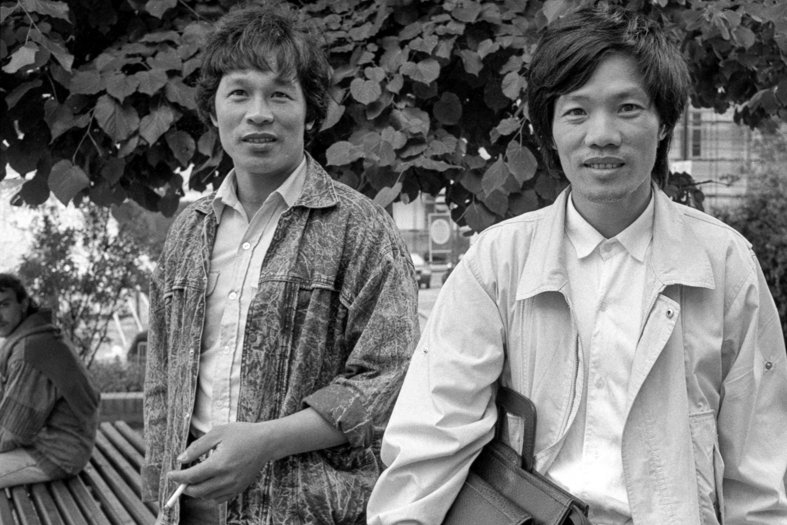 Vietnamesen 1990 in Rostock