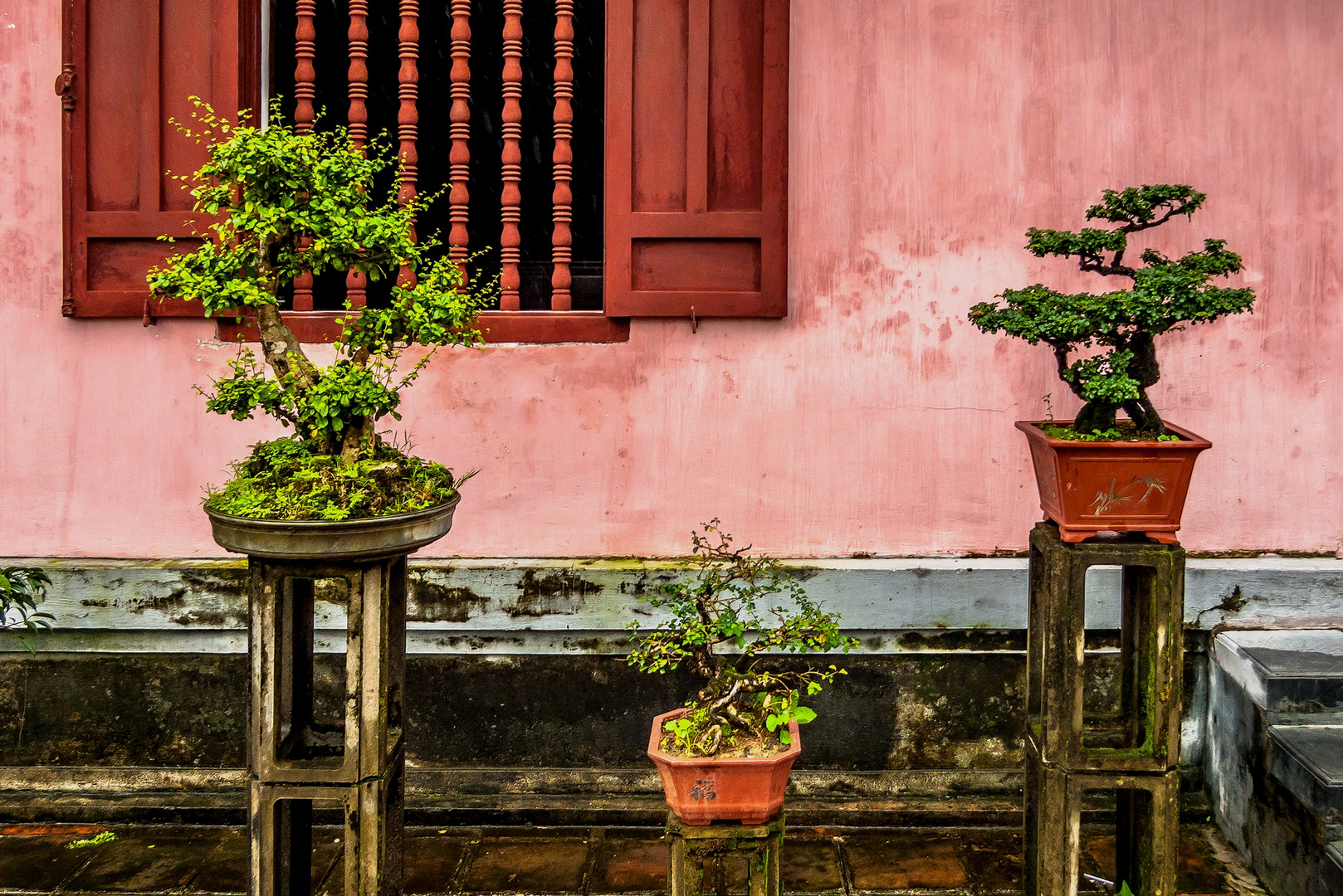 Vietnamesische Idylle im Regen - Hue