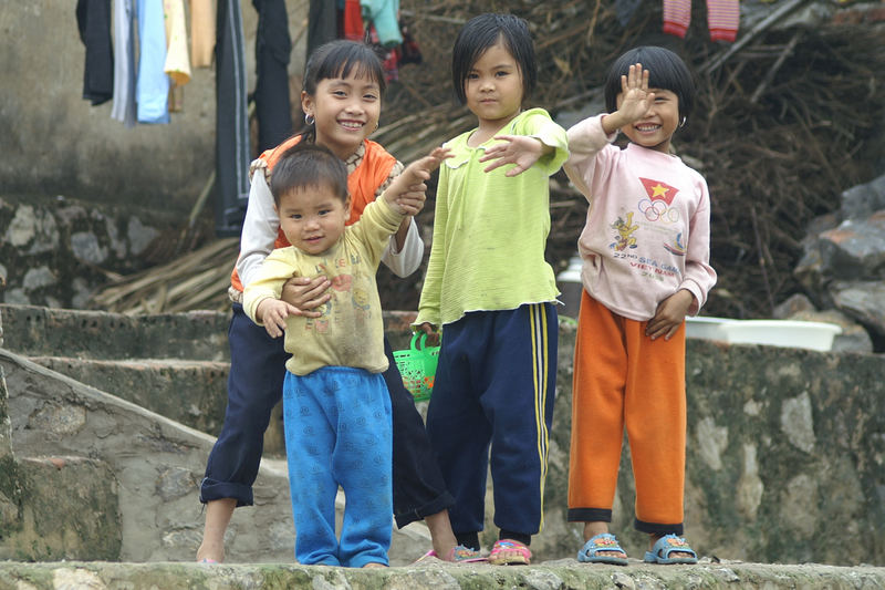 Vietnamesische Kinder (1)